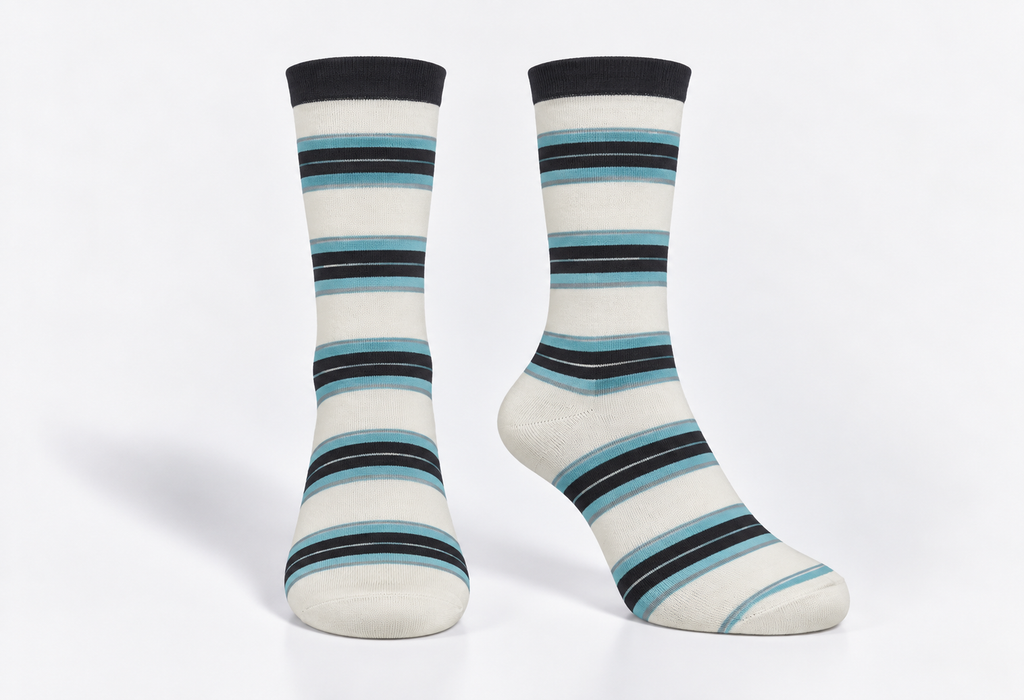 Men’s Striped Cotton Socks