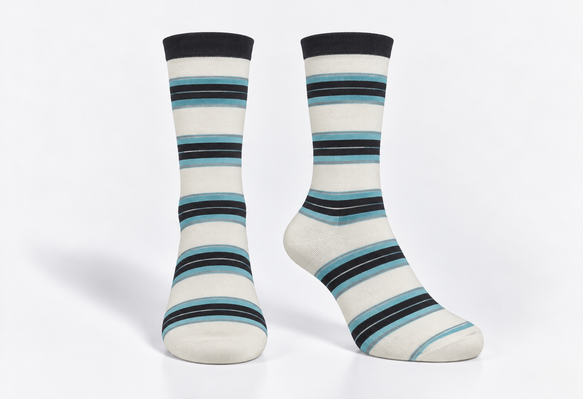 Men’s Striped Cotton Socks