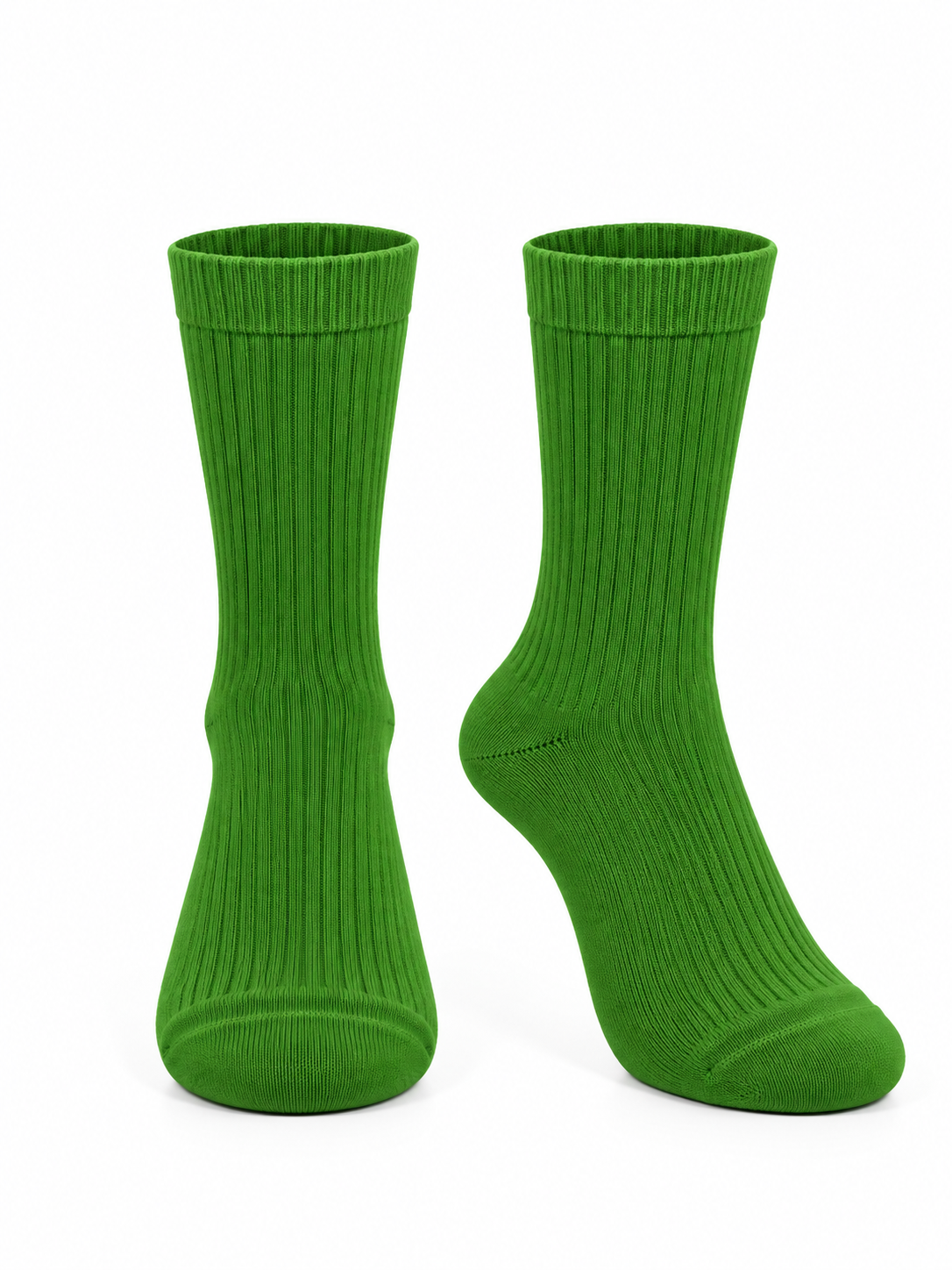 100% Cotton Ribbed Socks