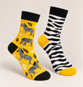 Bold zebra socks