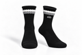 Thin Cotton Socks with Decorative Trim