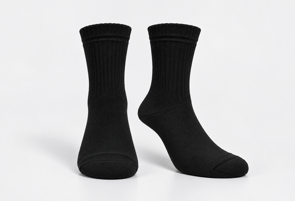 Men’s 100% Cotton Socks