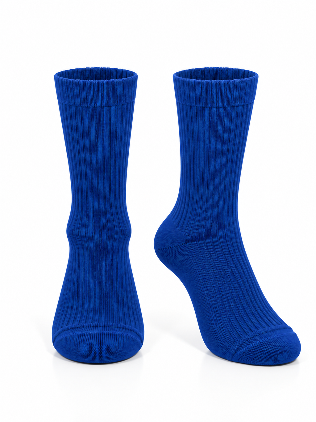 100% Cotton Ribbed Socks