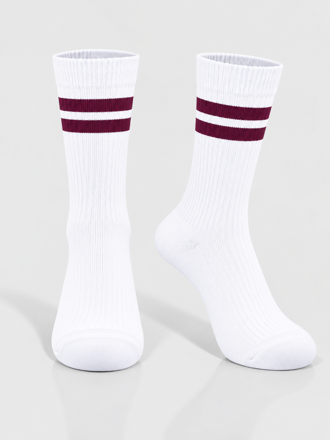 100% COTTON CREW SOCKS