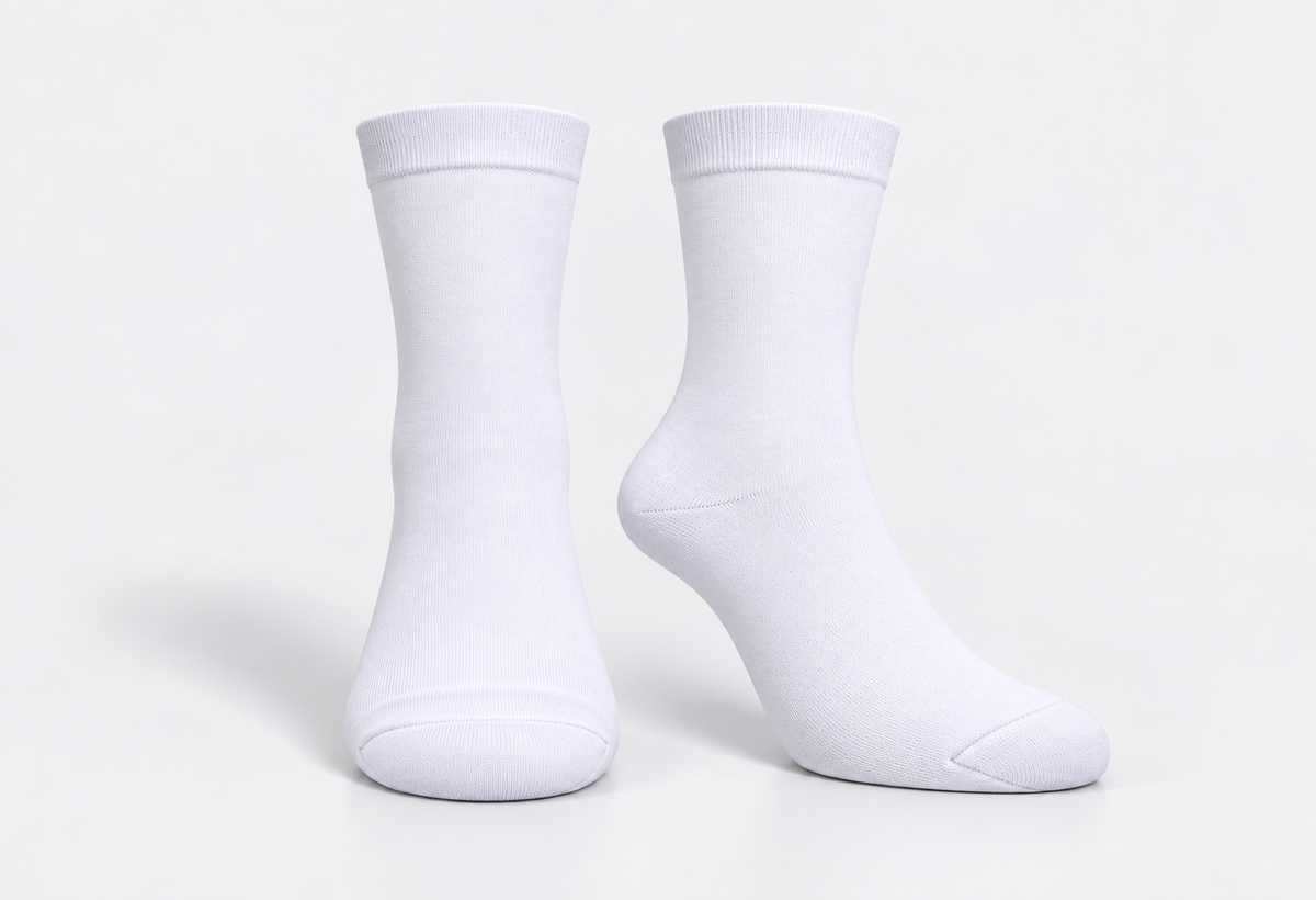 Men’s 100% Cotton Socks
