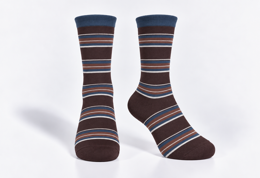 Men’s Striped Cotton Socks