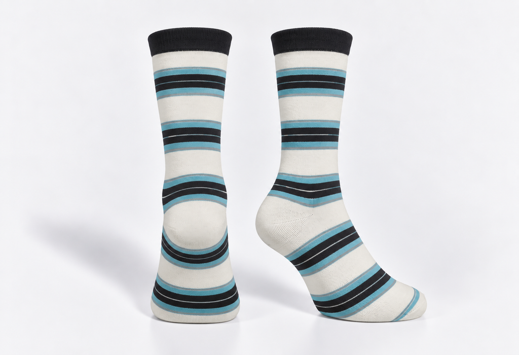 Men’s Striped Cotton Socks