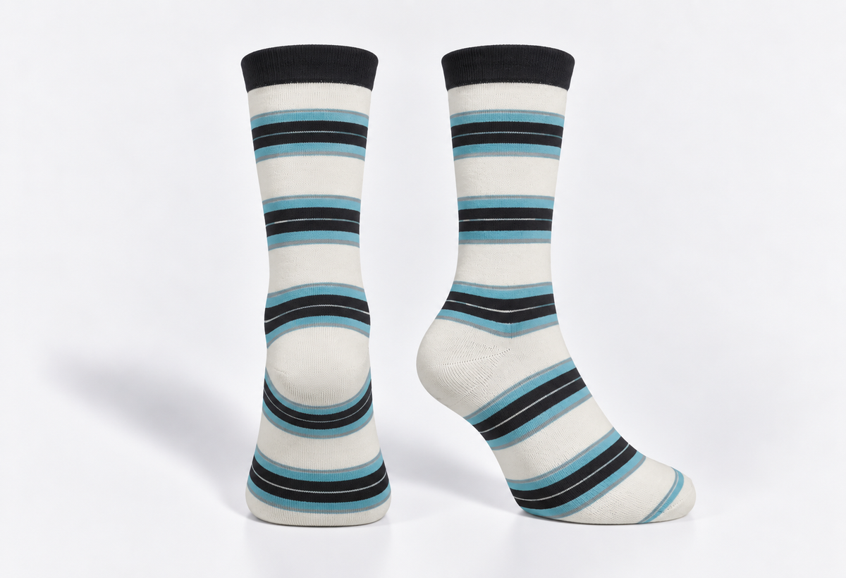 Men’s Striped Cotton Socks
