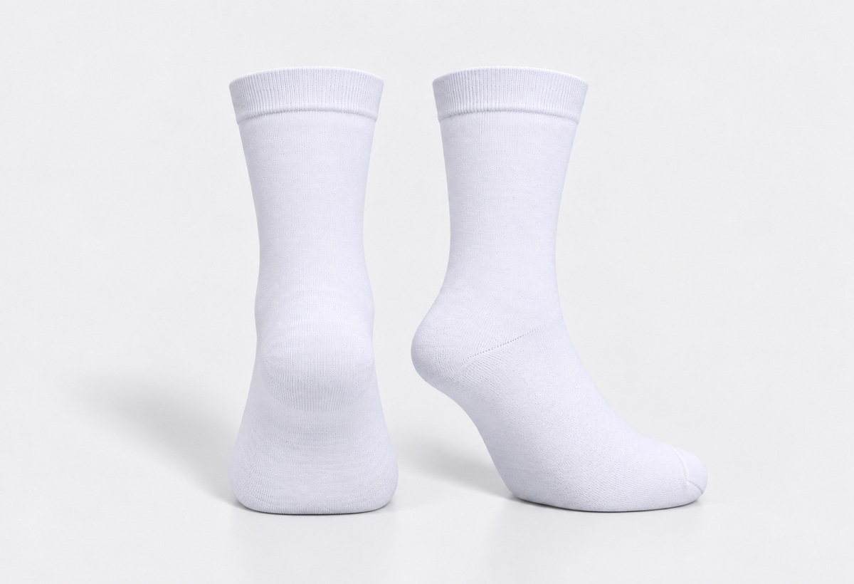 Men’s 100% Cotton Socks