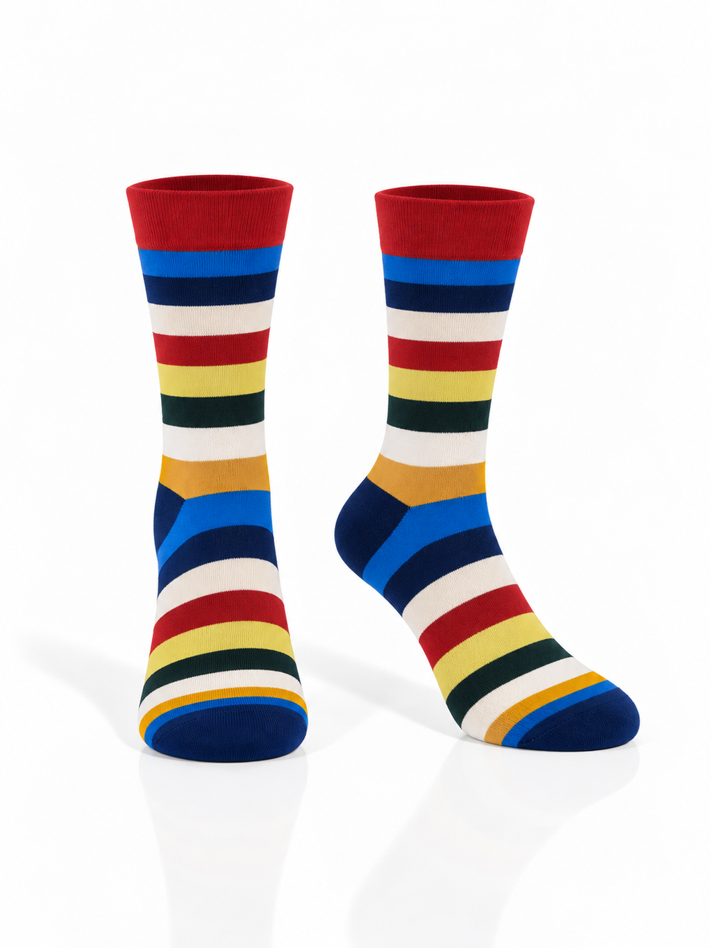 Multicolor Striped Socks