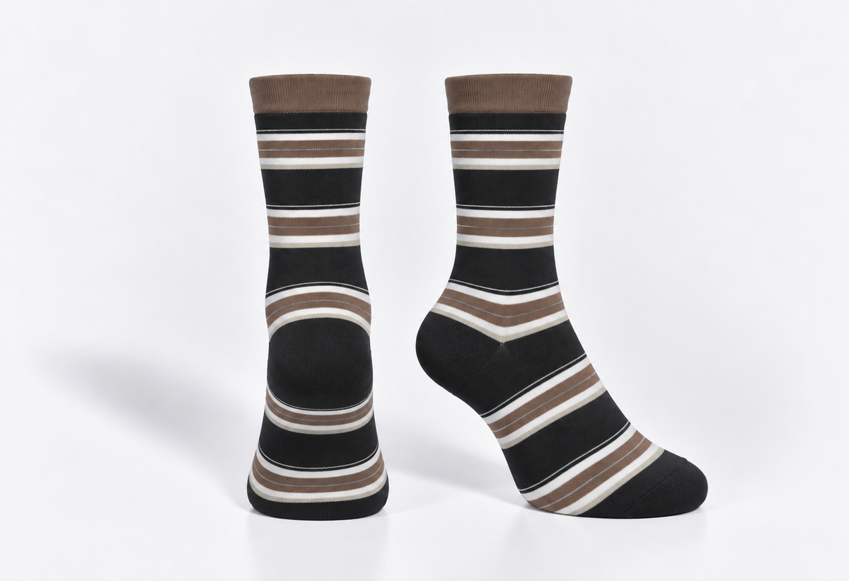 Men’s Striped Cotton Socks