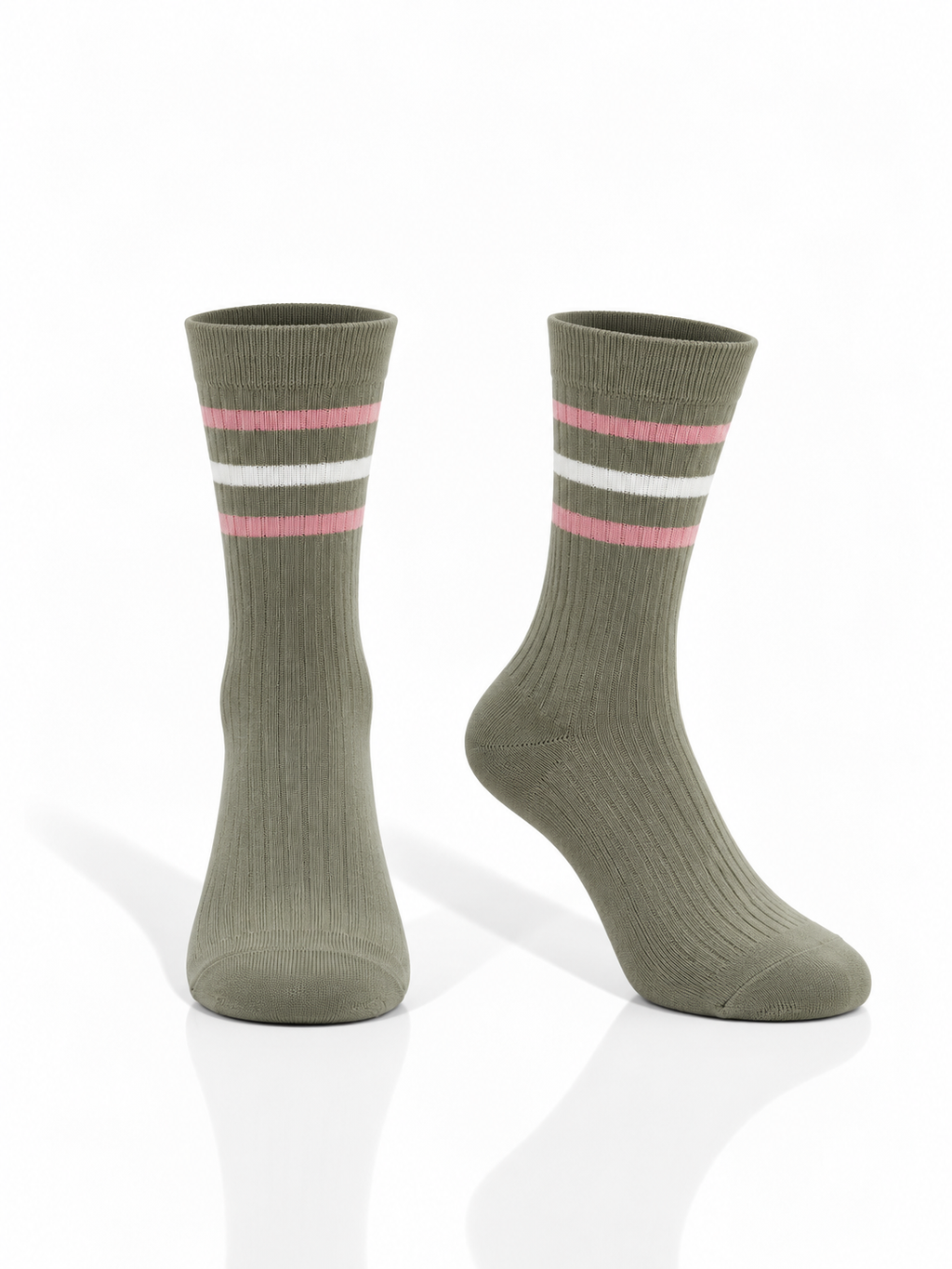 Soft Pastel Striped Socks