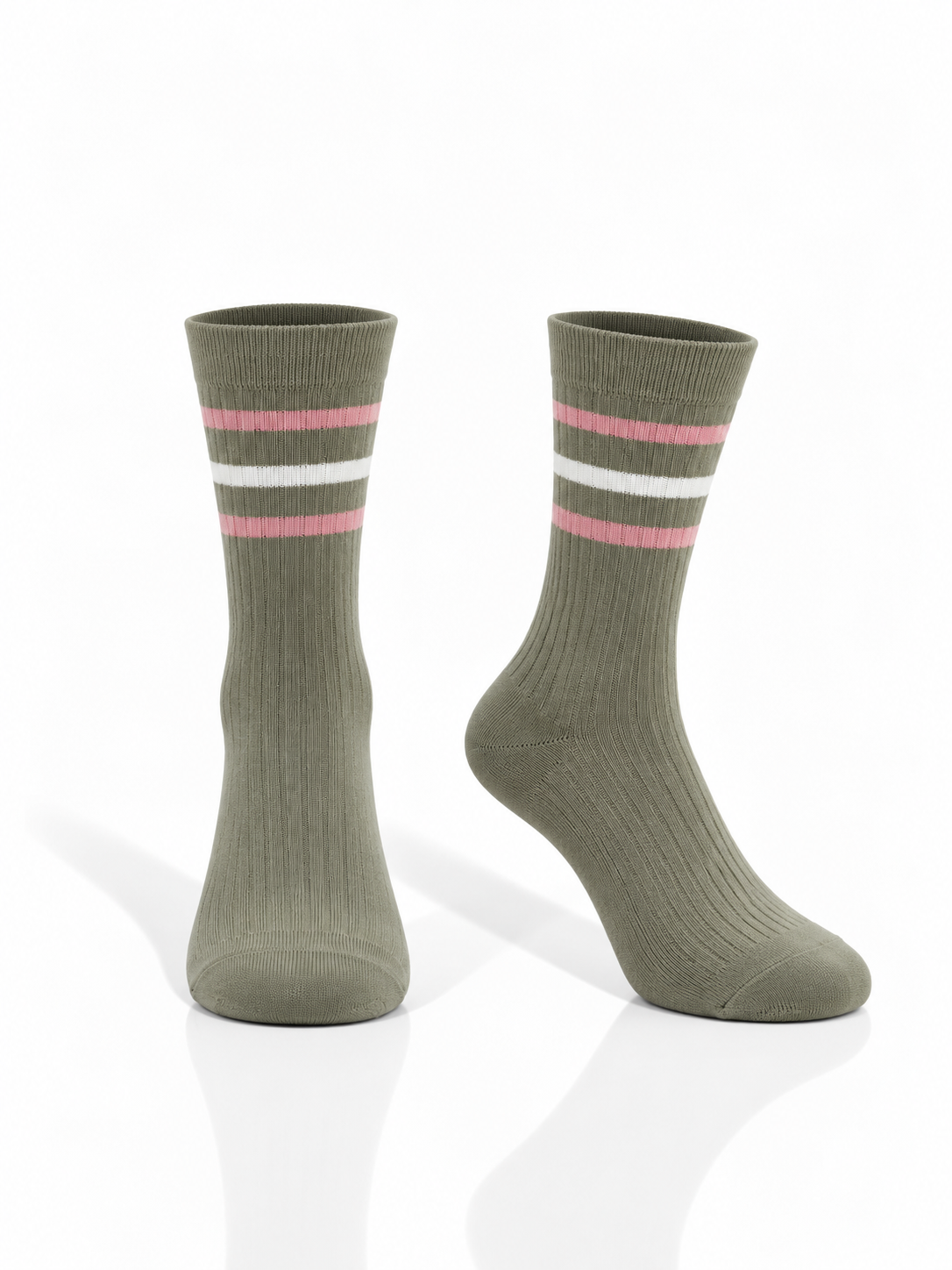 Soft Pastel Striped Socks