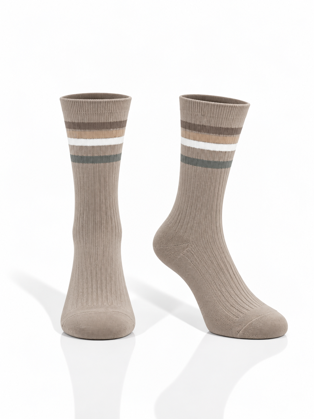 Soft Pastel Striped Socks