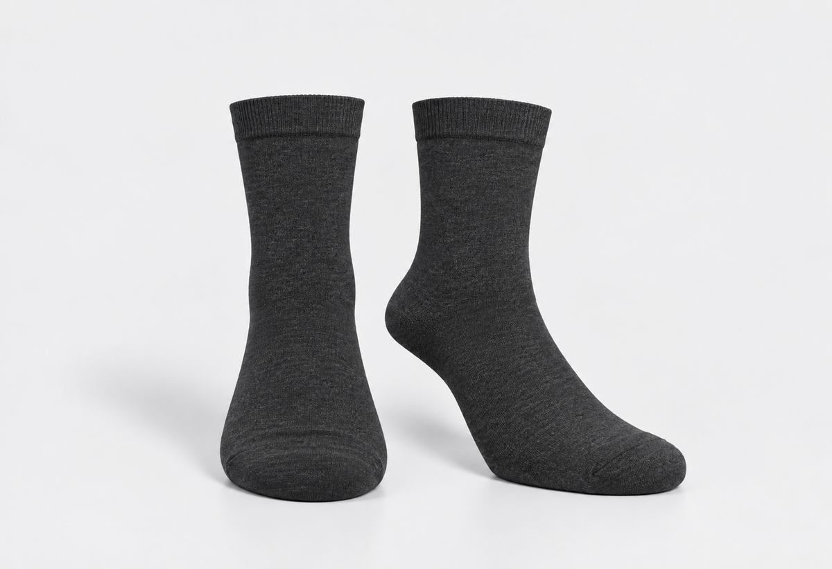 Men’s 100% Cotton Socks