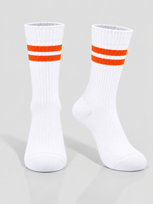 100% COTTON CREW SOCKS
