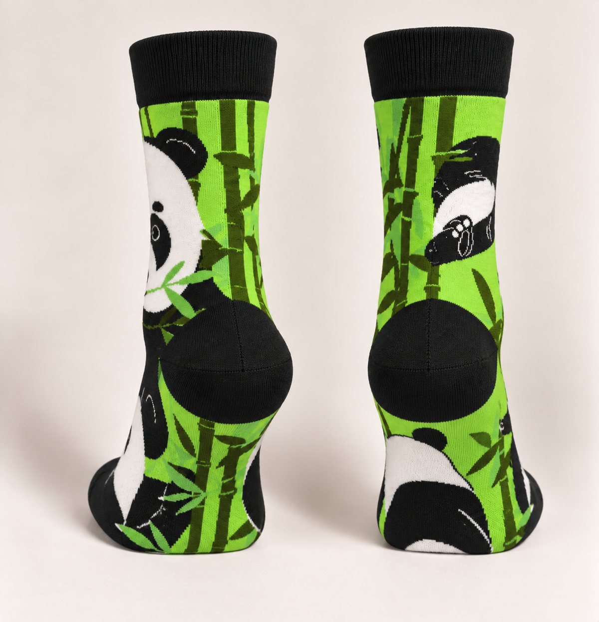 Panda Print Cotton Socks