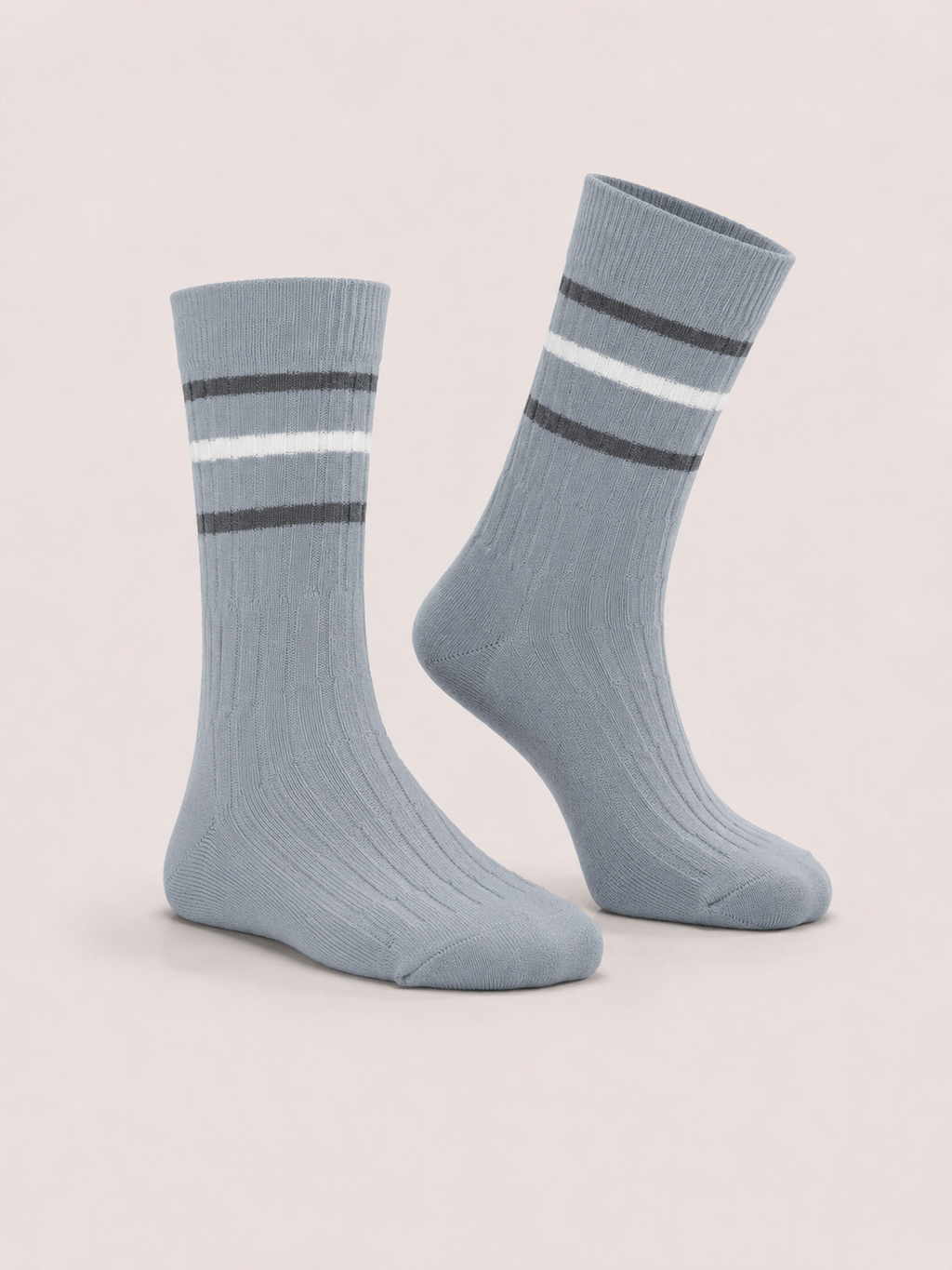 Soft Pastel Striped Socks