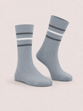 Soft Pastel Striped Socks