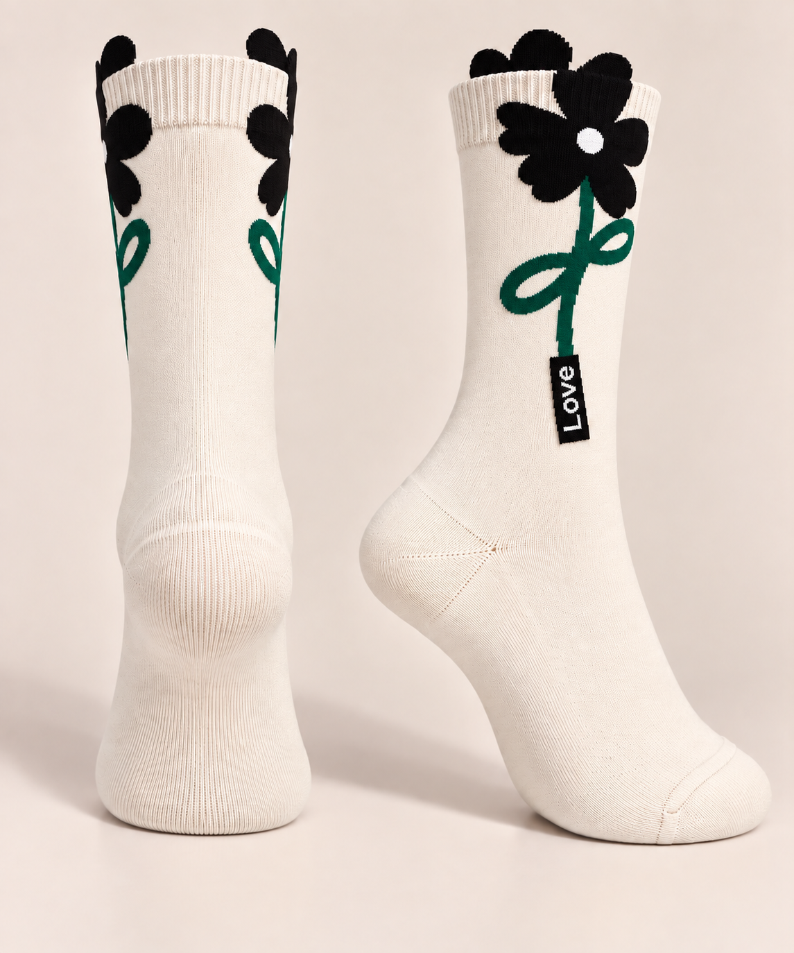 Women’s Floral Cotton Socks