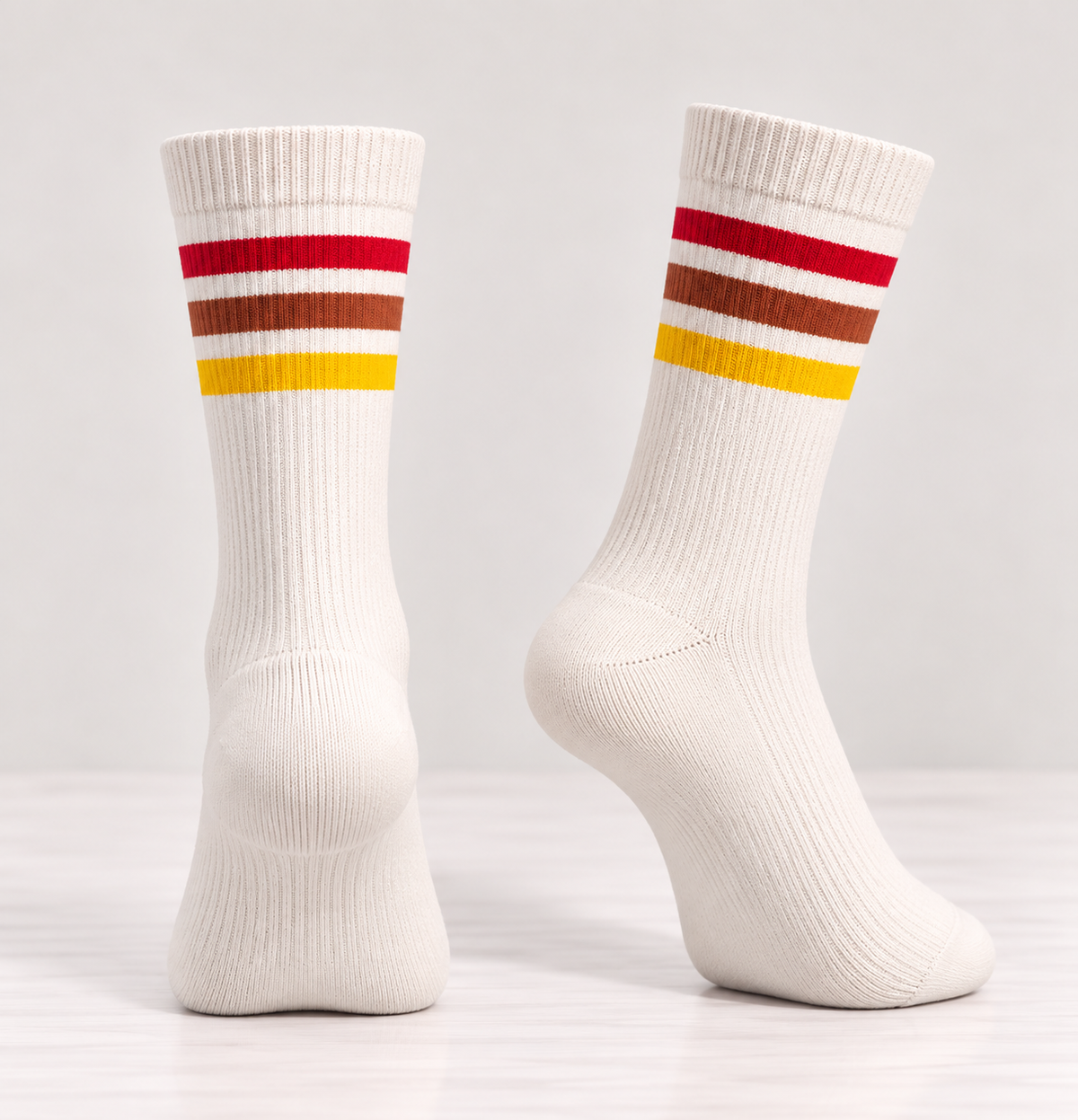 Graphic Cotton Crew Socks