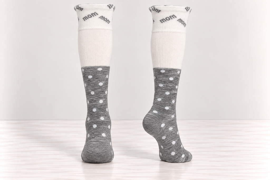 Women’s Polka Dot Knee-High Socks