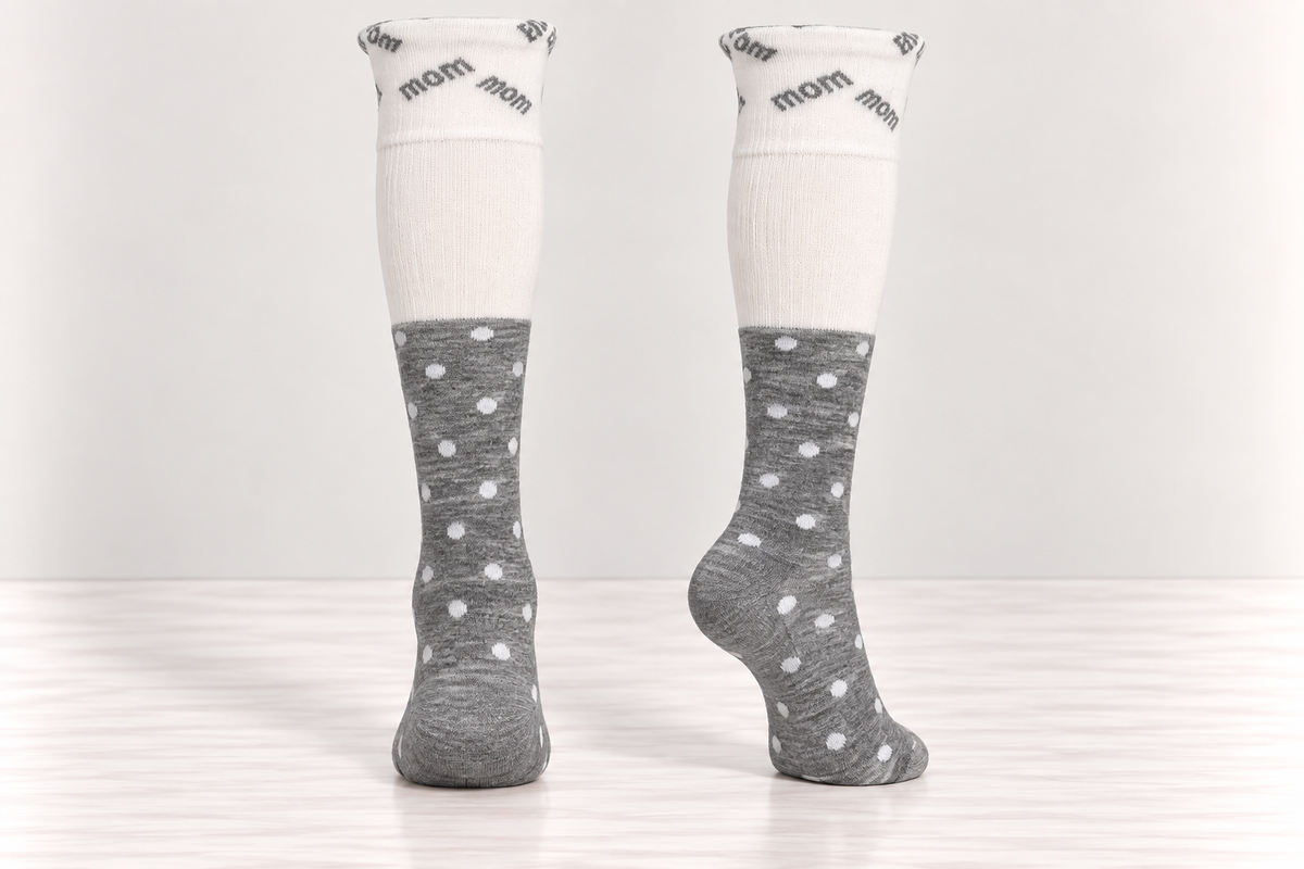 Women’s Polka Dot Knee-High Socks