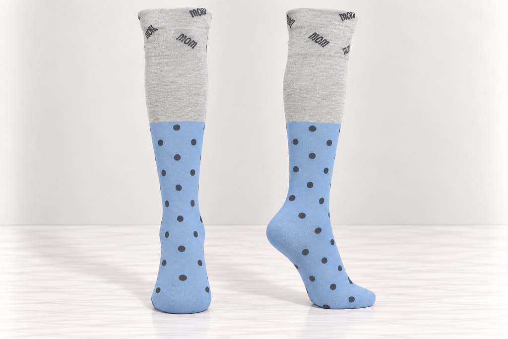 Women’s Polka Dot Knee-High Socks