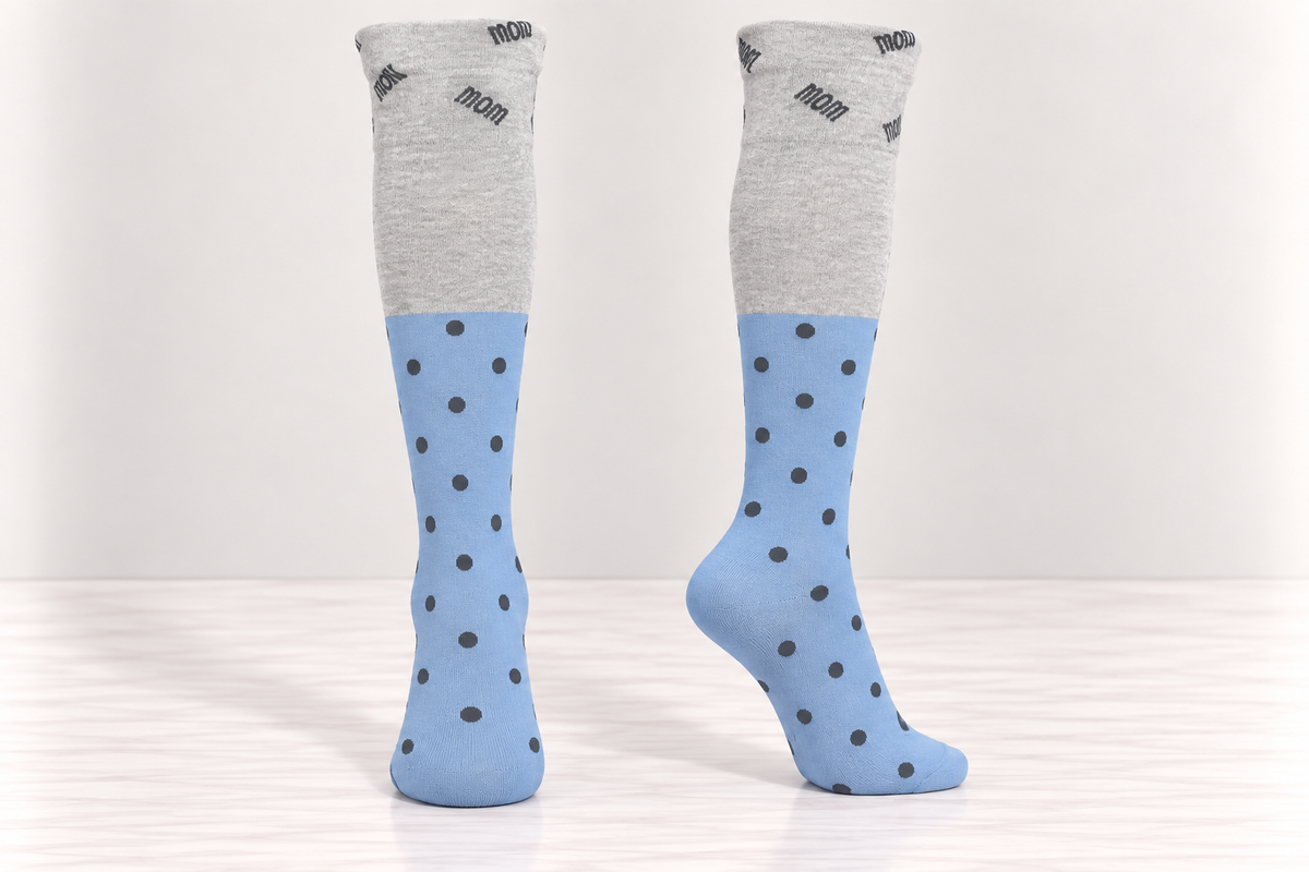 Women’s Polka Dot Knee-High Socks