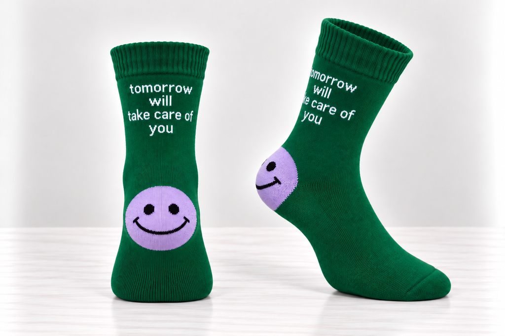 Women's Cotton Socks with Smiley Design socks