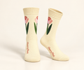 Kids’ Floral Cotton Socks