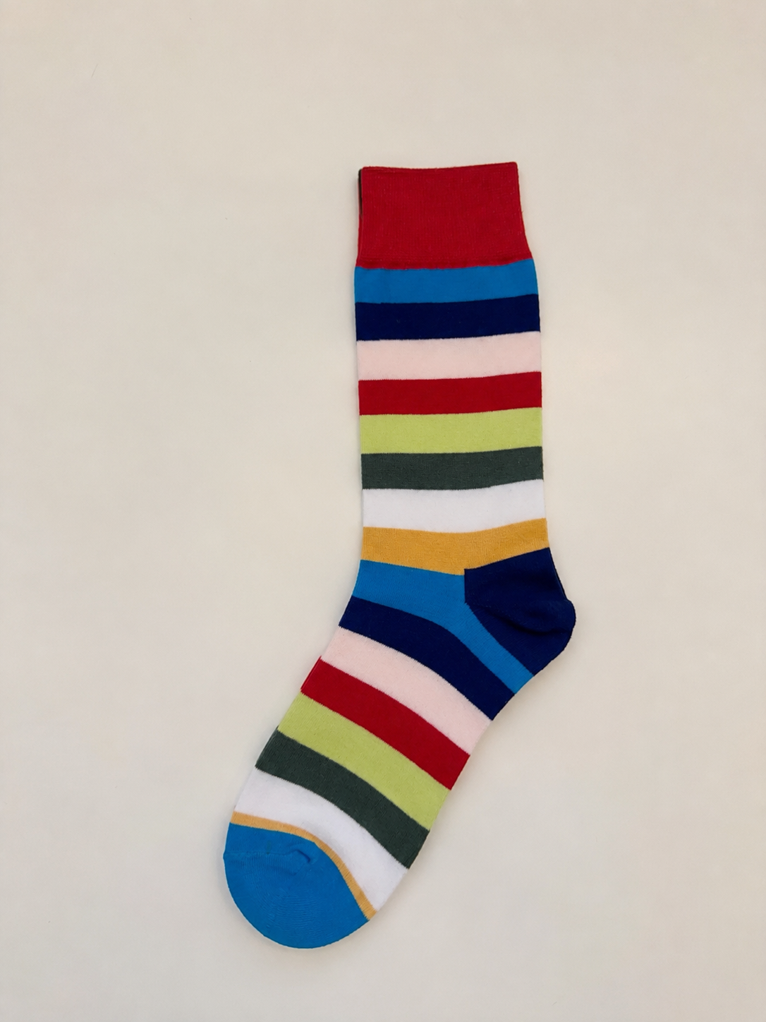 Multicolor Striped Socks