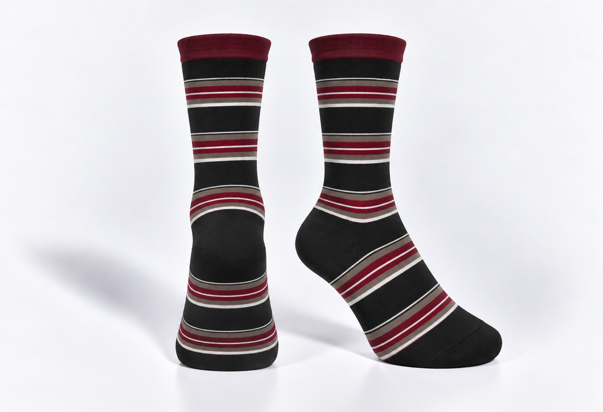 Men’s Striped Cotton Socks