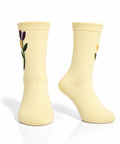 Yellow Floral Socks
