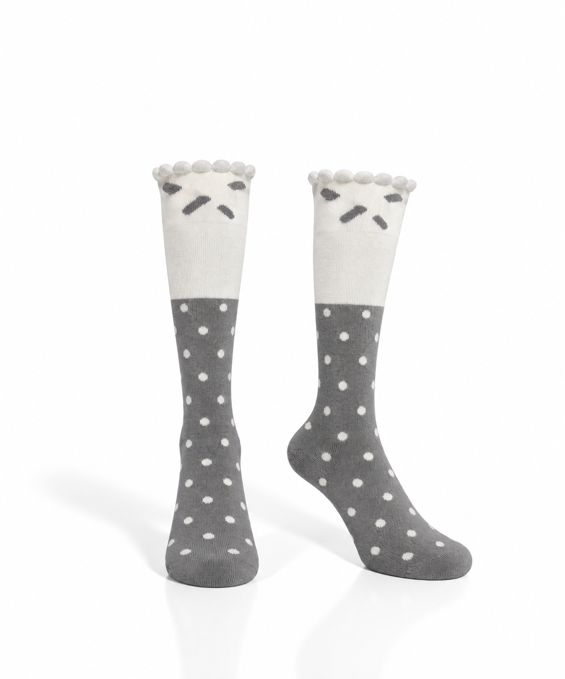 Women’s Polka Dot Knee-High Socks